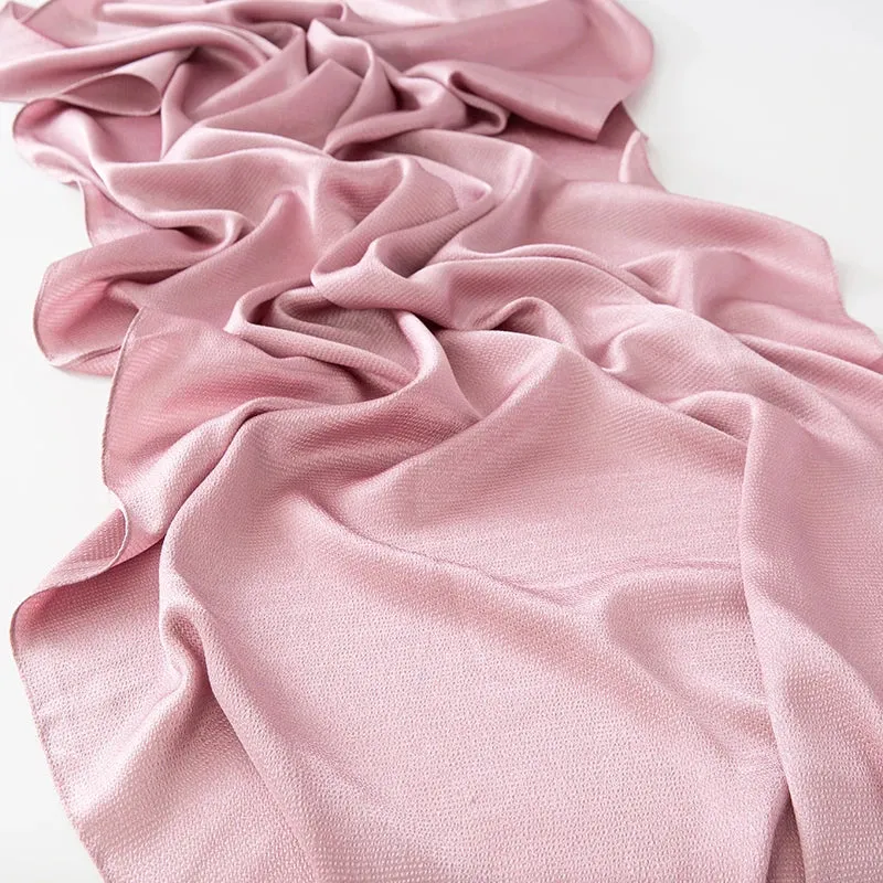 New Pompom Satin Soft Muslim