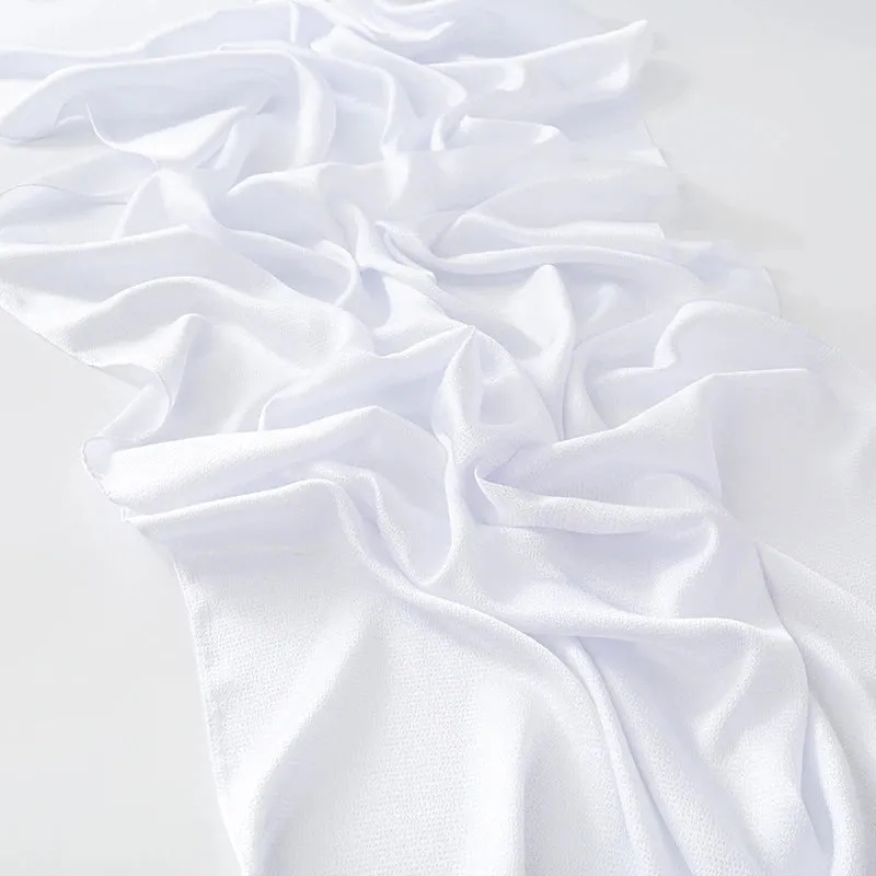 New Pompom Satin Soft Muslim