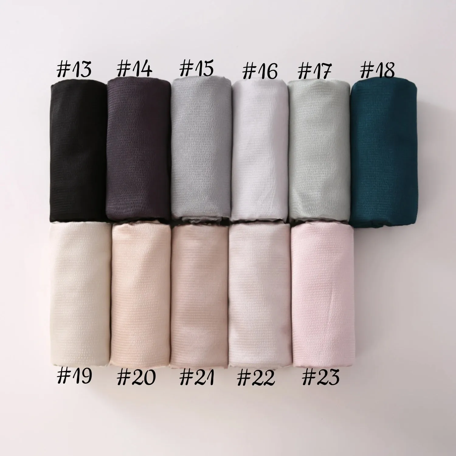 New Pompom Satin Soft Muslim