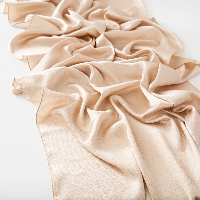 New Pompom Satin Soft Muslim