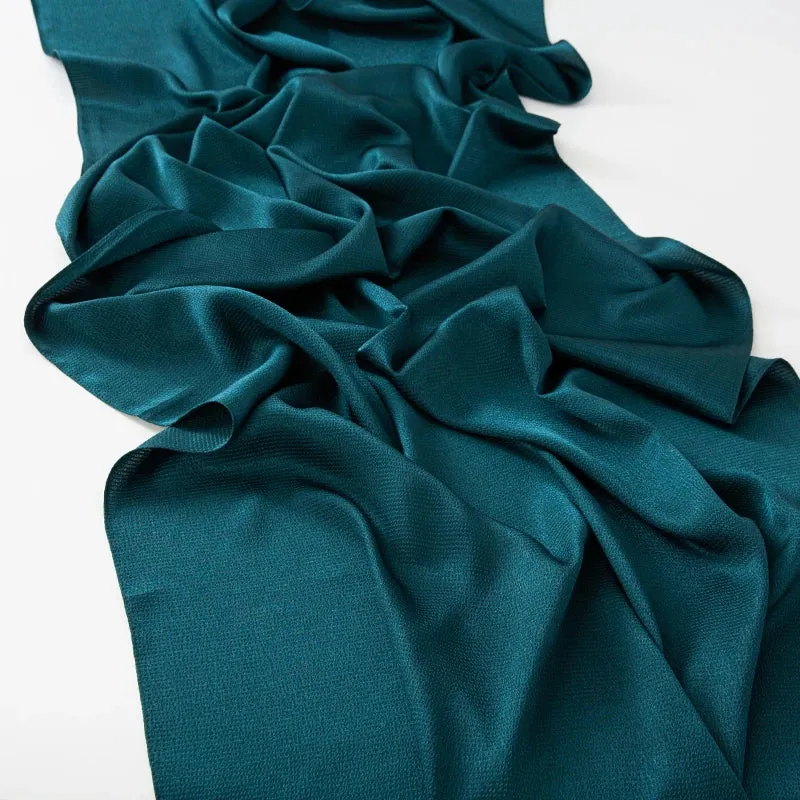 New Pompom Satin Soft Muslim