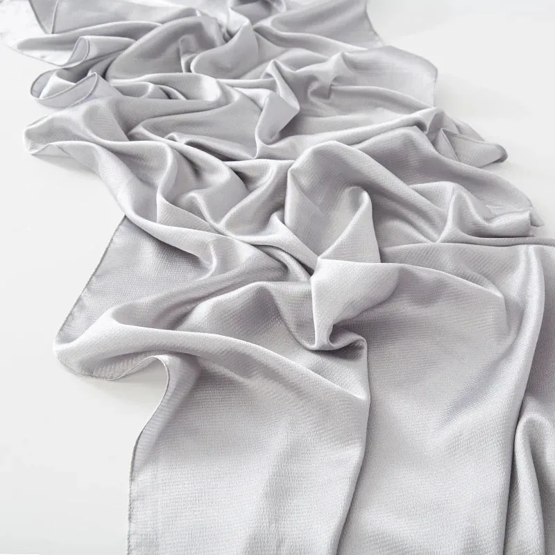 New Pompom Satin Soft Muslim