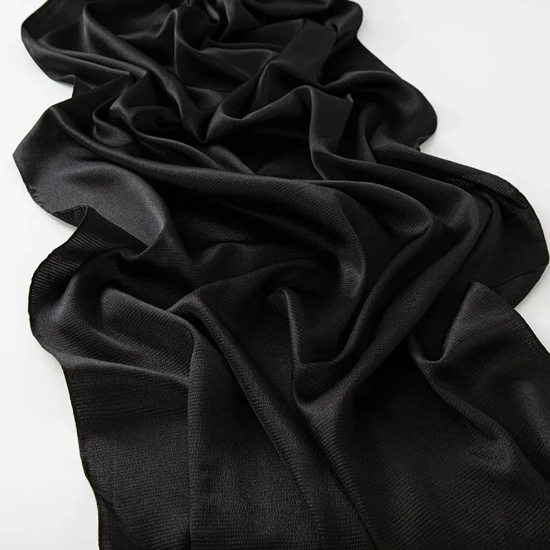 New Pompom Satin Soft Muslim