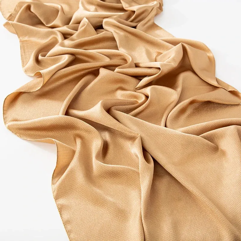 New Pompom Satin Soft Muslim