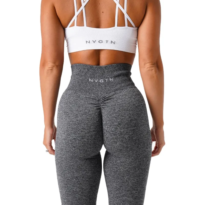 NVGTN Speckled Scrunch Seamless leggings Soft Workout Leggings for women gym yoga