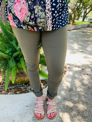 Olive Skinny Jean
