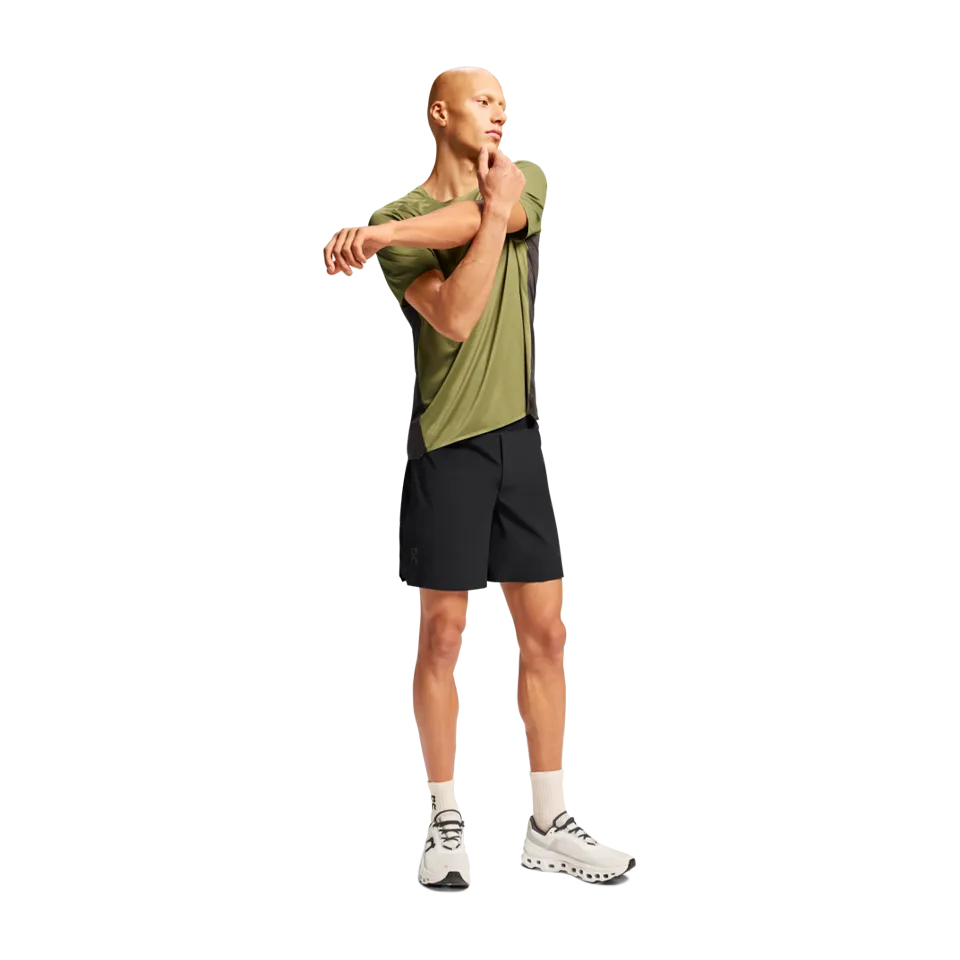 On Men's Lightweight Shorts Black