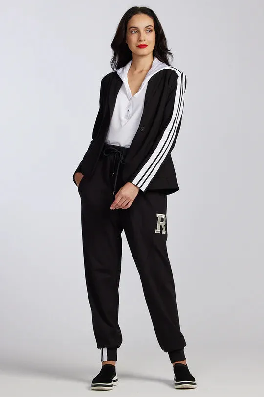 PAULA RYAN RELAXED Roma Lite Jogger - Black