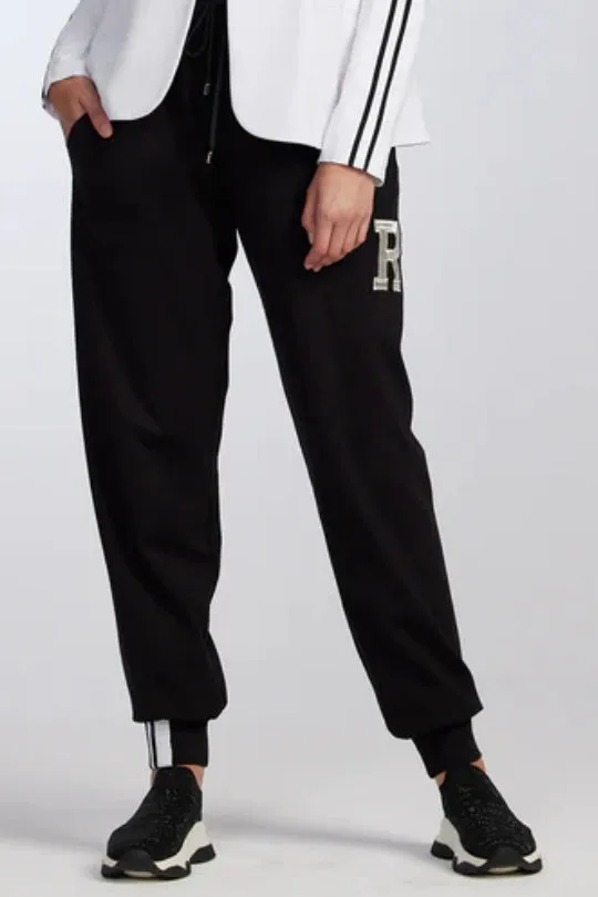 PAULA RYAN RELAXED Roma Lite Jogger - Black