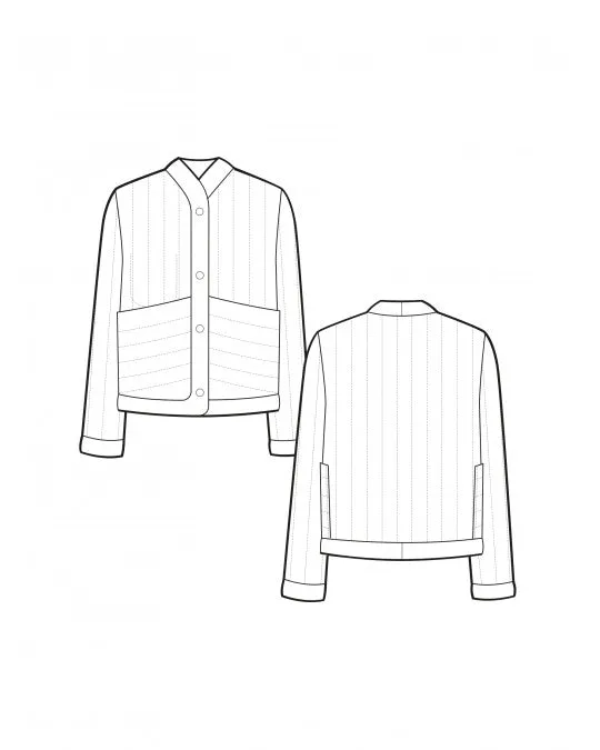 Pauline Alice Ayora Quilted Jacket