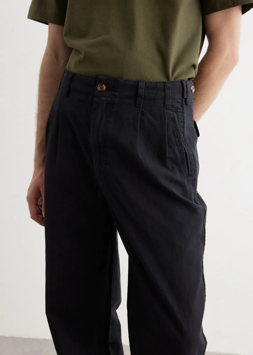 Pleated Pants