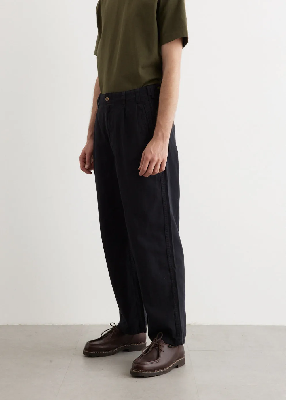 Pleated Pants