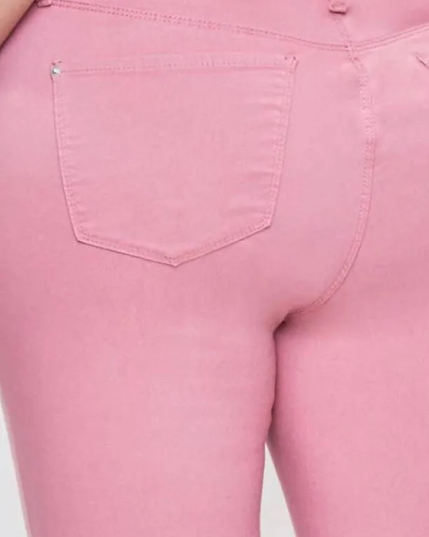 Plus Size Hyper Stretch Skinny Jean in Rose Bloom | Rose Bloom