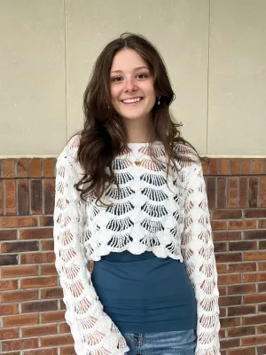 Pol Callie Crochet Top