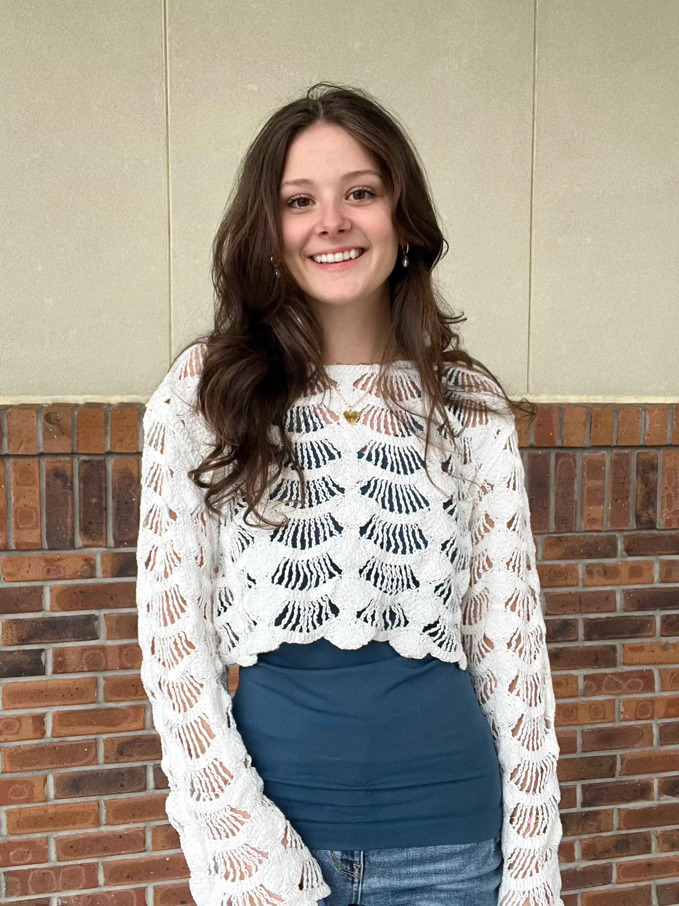 Pol Callie Crochet Top