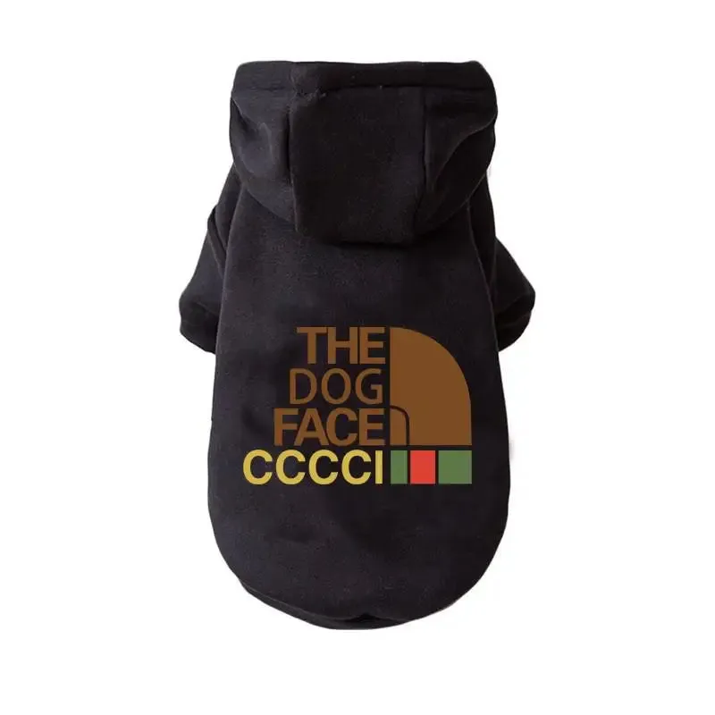 Pucci™ The Dog Face Winter Dog Hoodie - Luxury Warm Coat