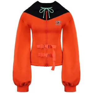 Puma x Rihanna Fenty Womens Orange Track Jacket