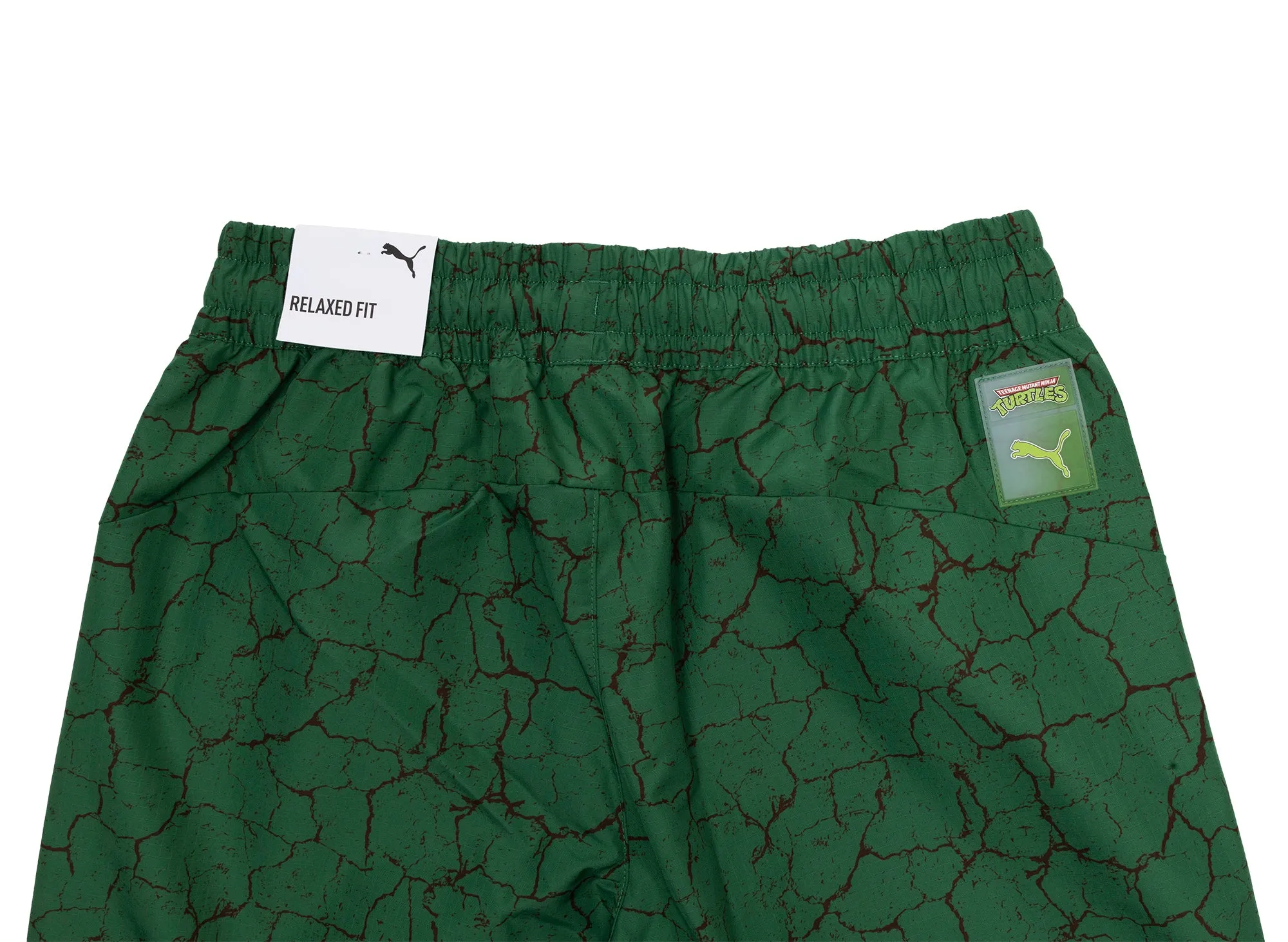 Puma x TMNT Pumatech Relaxed Cargo Pants in Green xld