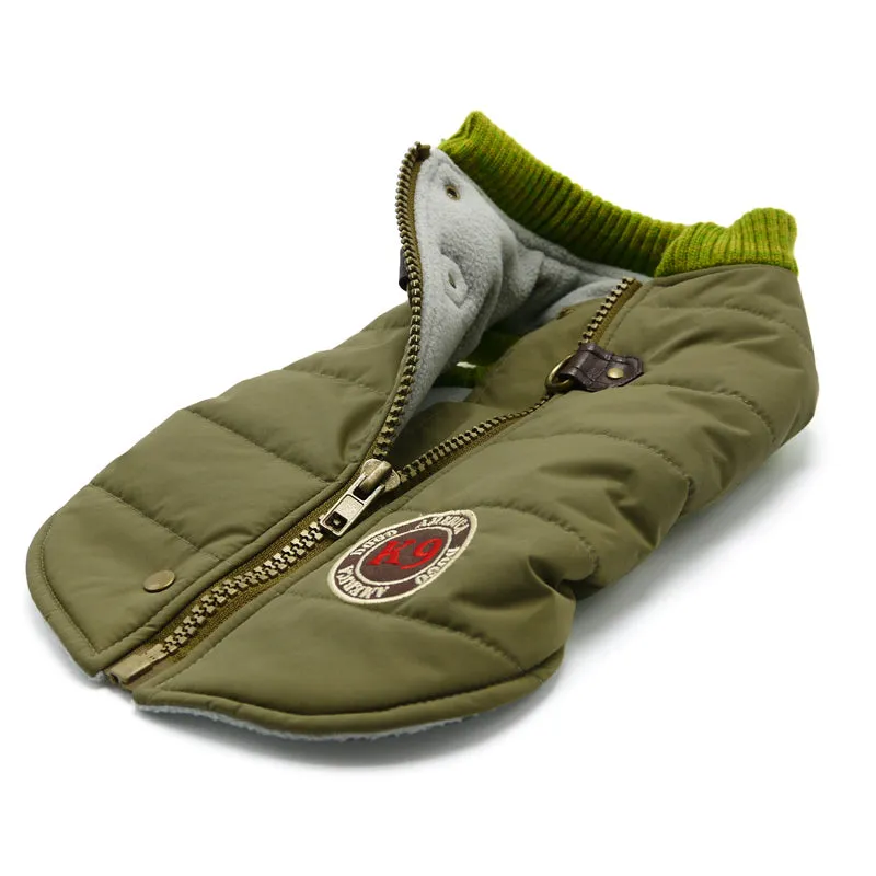 RUNNER ARMY DOG COAT