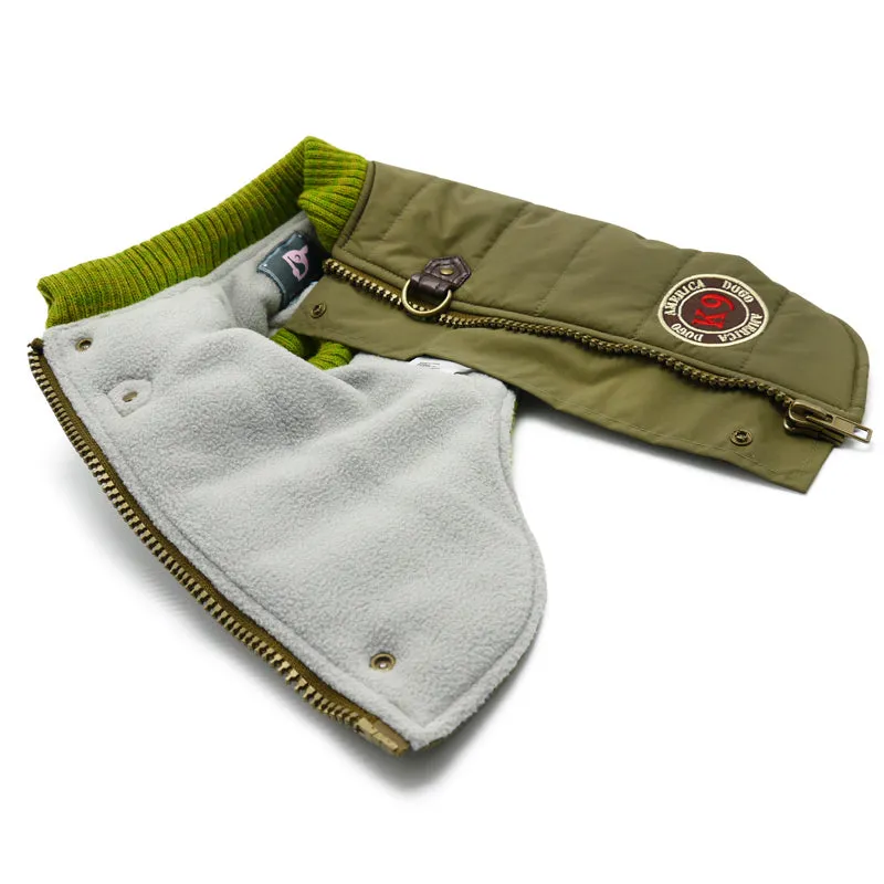 RUNNER ARMY DOG COAT