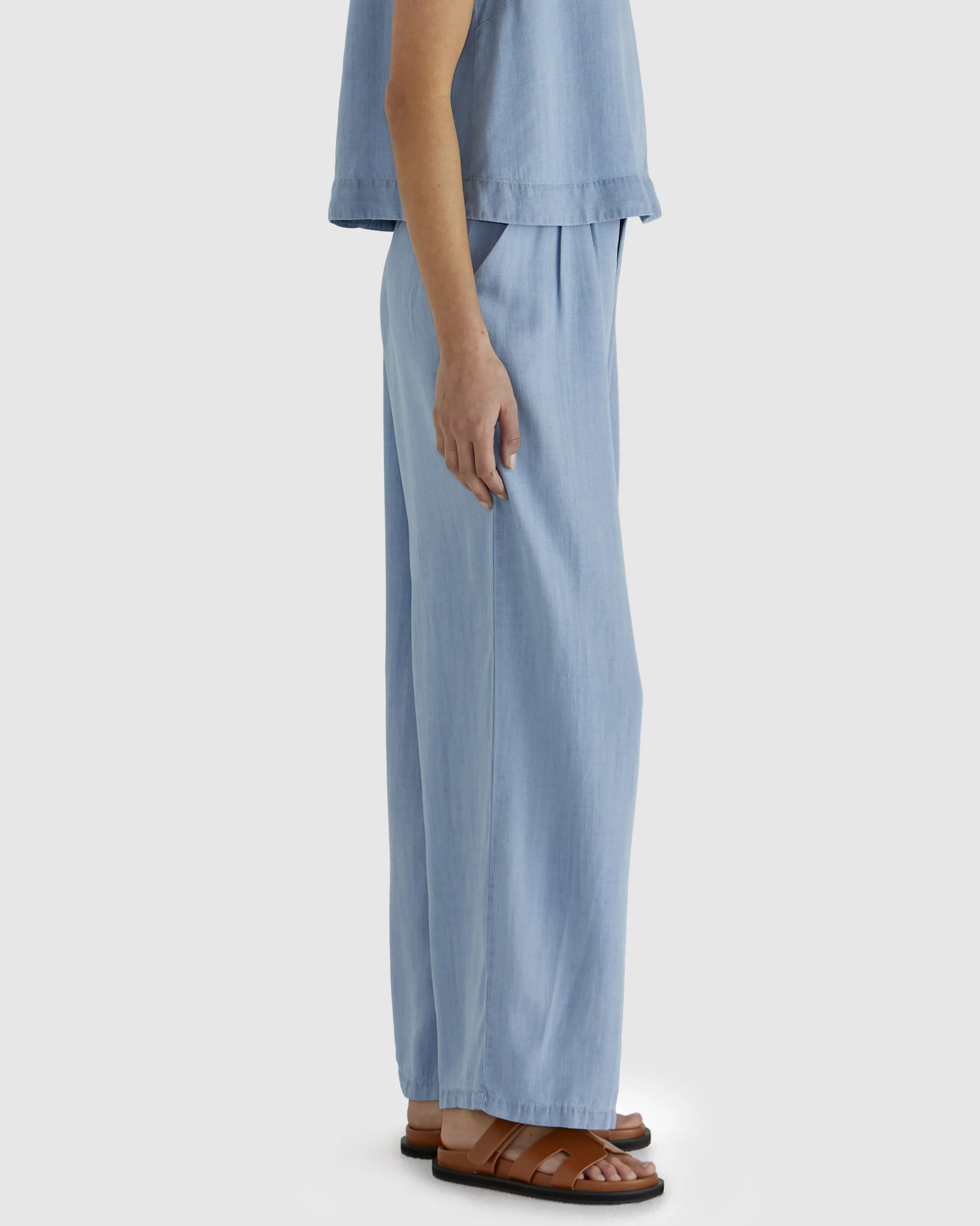 Sass Rye Pant 18627PWSS - Chambray