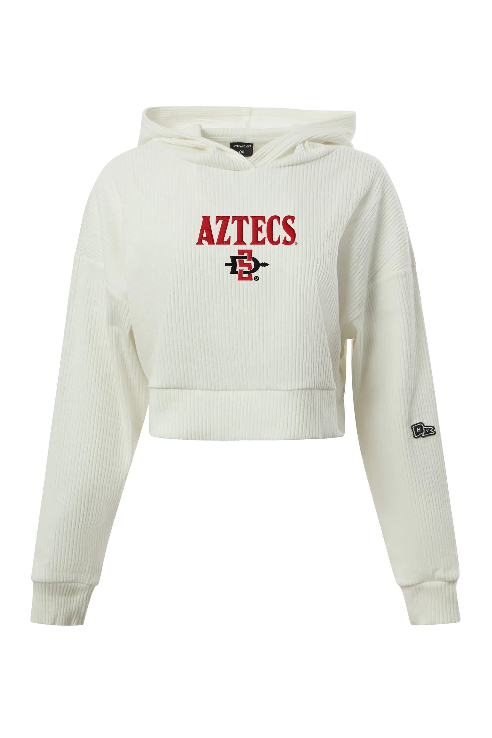 SDSU Warm-Up Cropped Hoodie