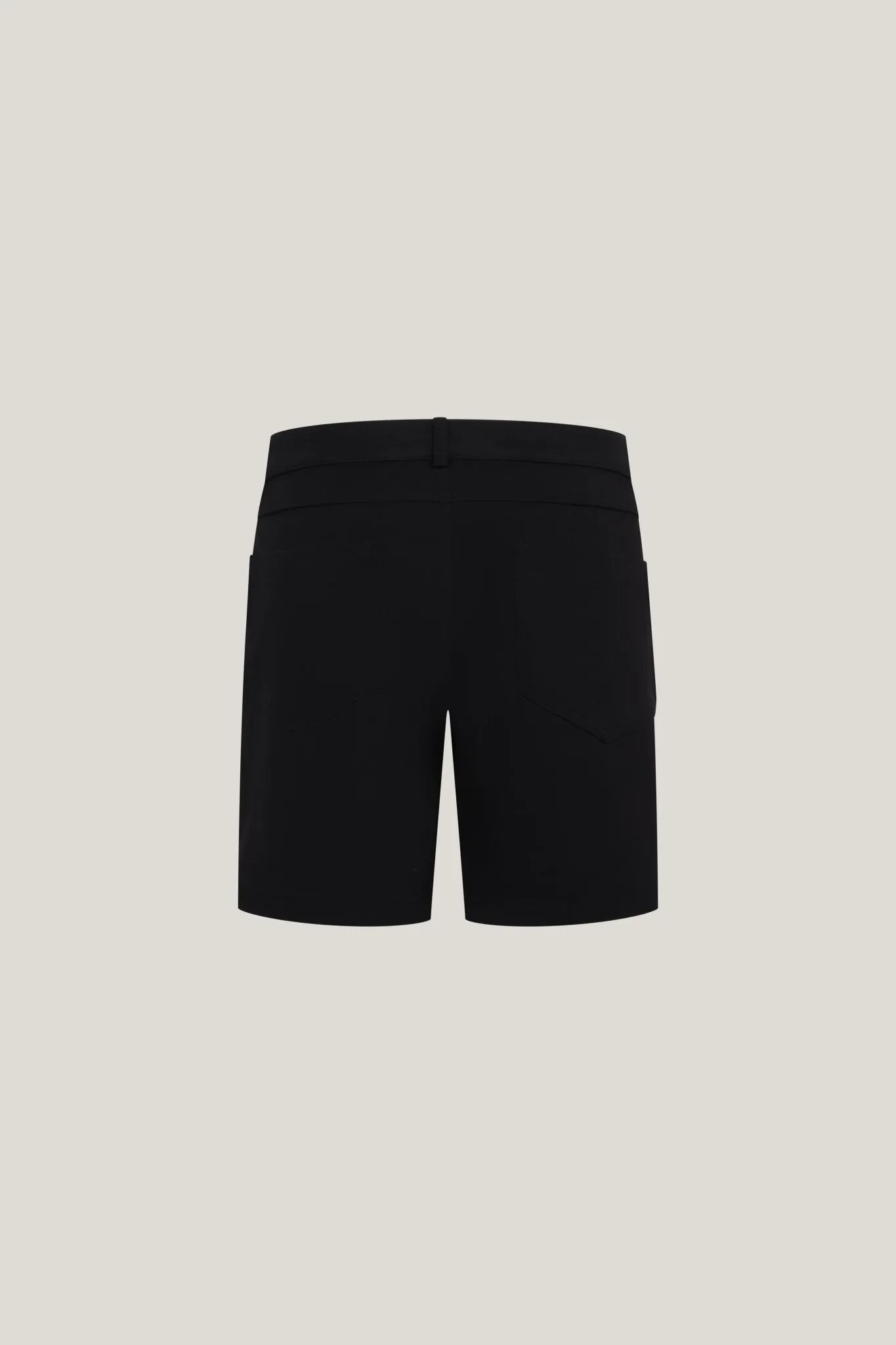 Side Pocket Lightweight Shorts - Black