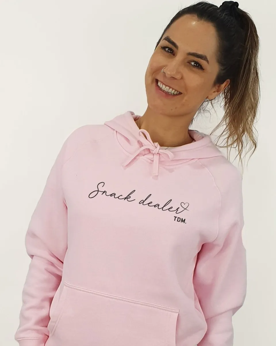 Snack Dealer (Cursive) Unisex Hoodie