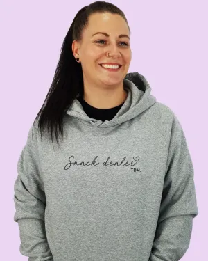 Snack Dealer (Cursive) Unisex Hoodie