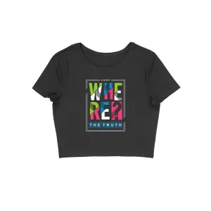 Somewhere The Truth Crop Top - CT00007