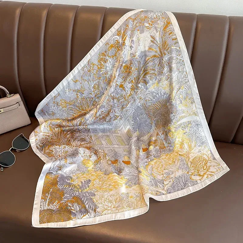Square Soft Satin Neckerchief