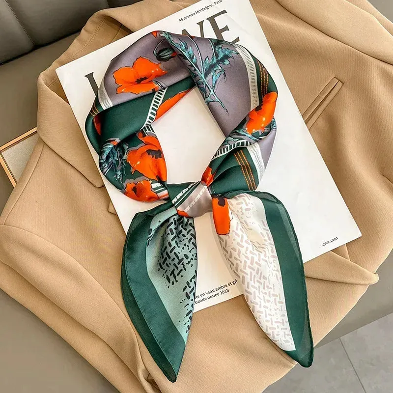Square Soft Satin Neckerchief