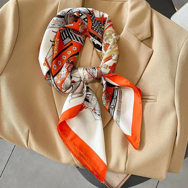Square Soft Satin Neckerchief