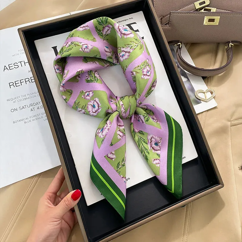 Square Soft Satin Neckerchief