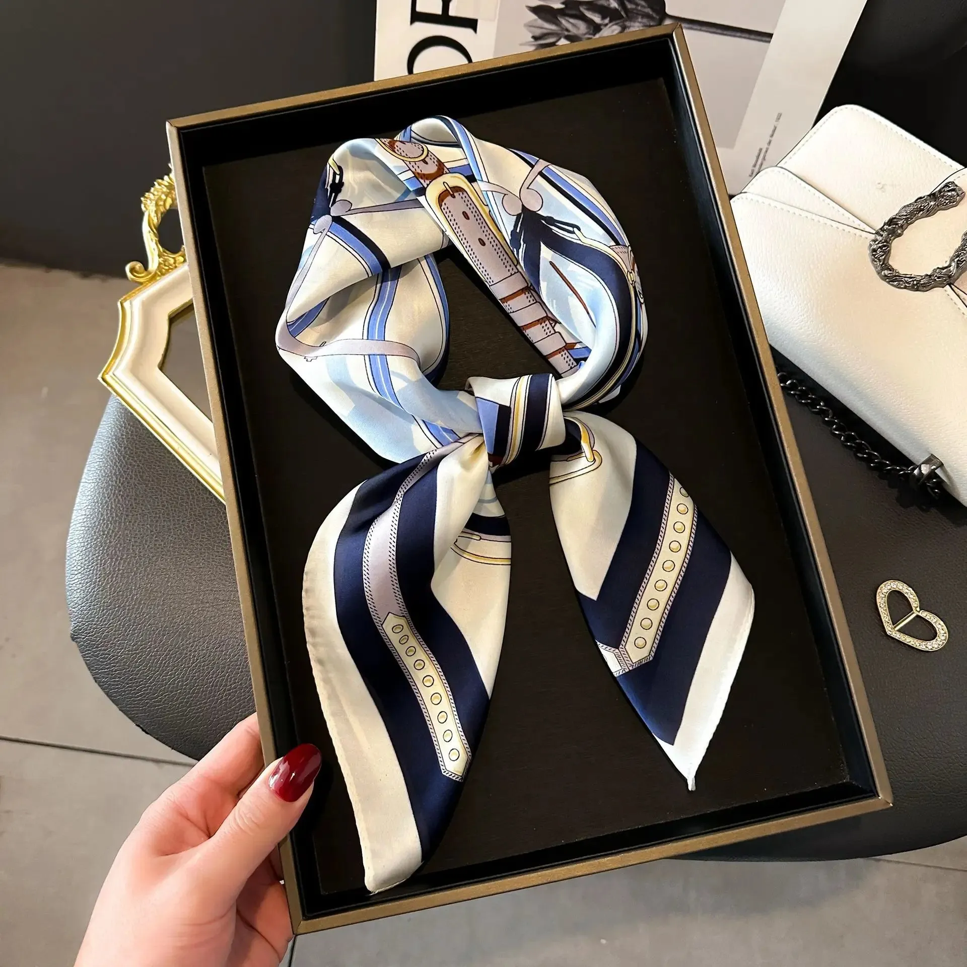 Square Soft Satin Neckerchief