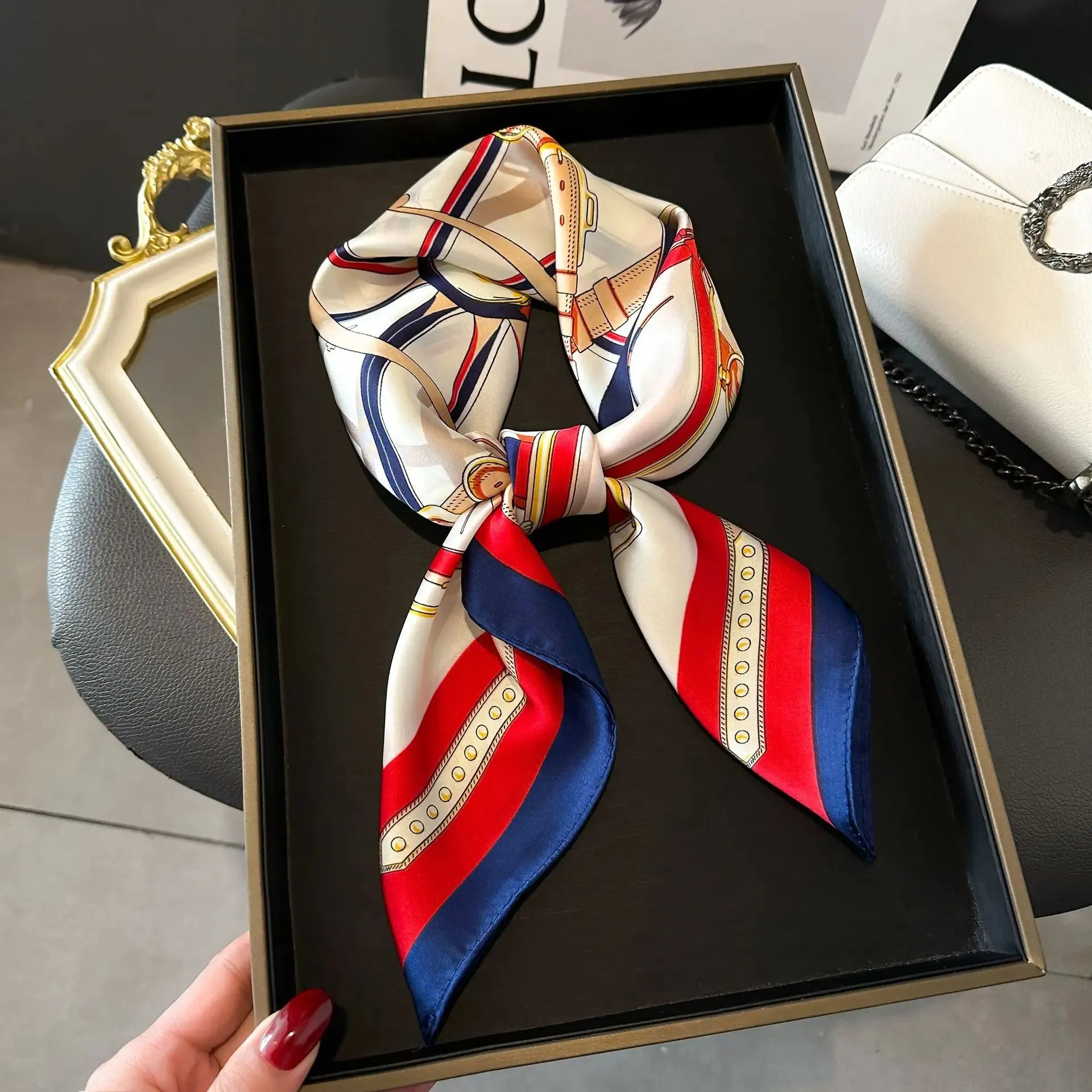 Square Soft Satin Neckerchief