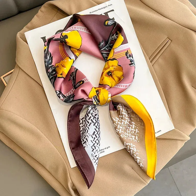 Square Soft Satin Neckerchief