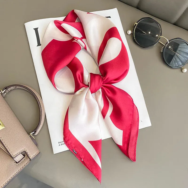 Square Soft Satin Neckerchief