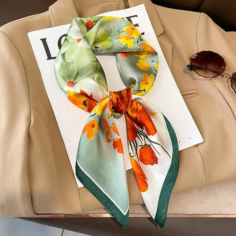 Square Soft Satin Neckerchief