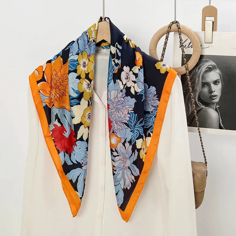 Square Soft Satin Neckerchief