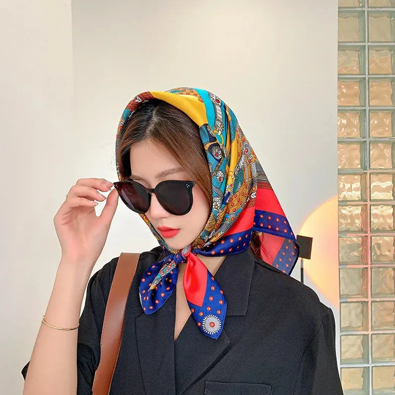 Square Soft Satin Neckerchief