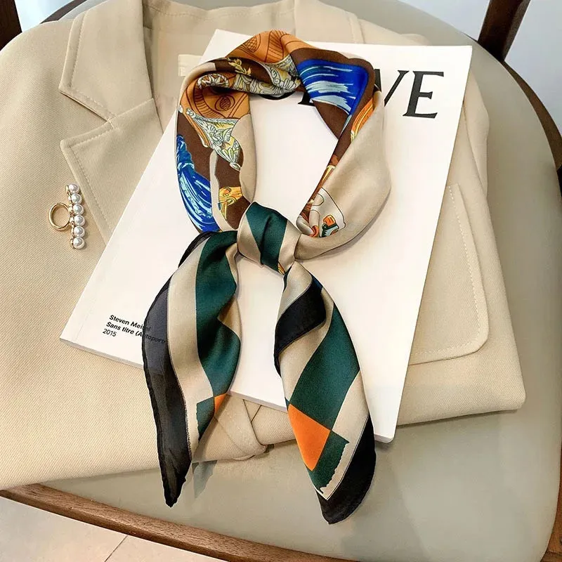 Square Soft Satin Neckerchief