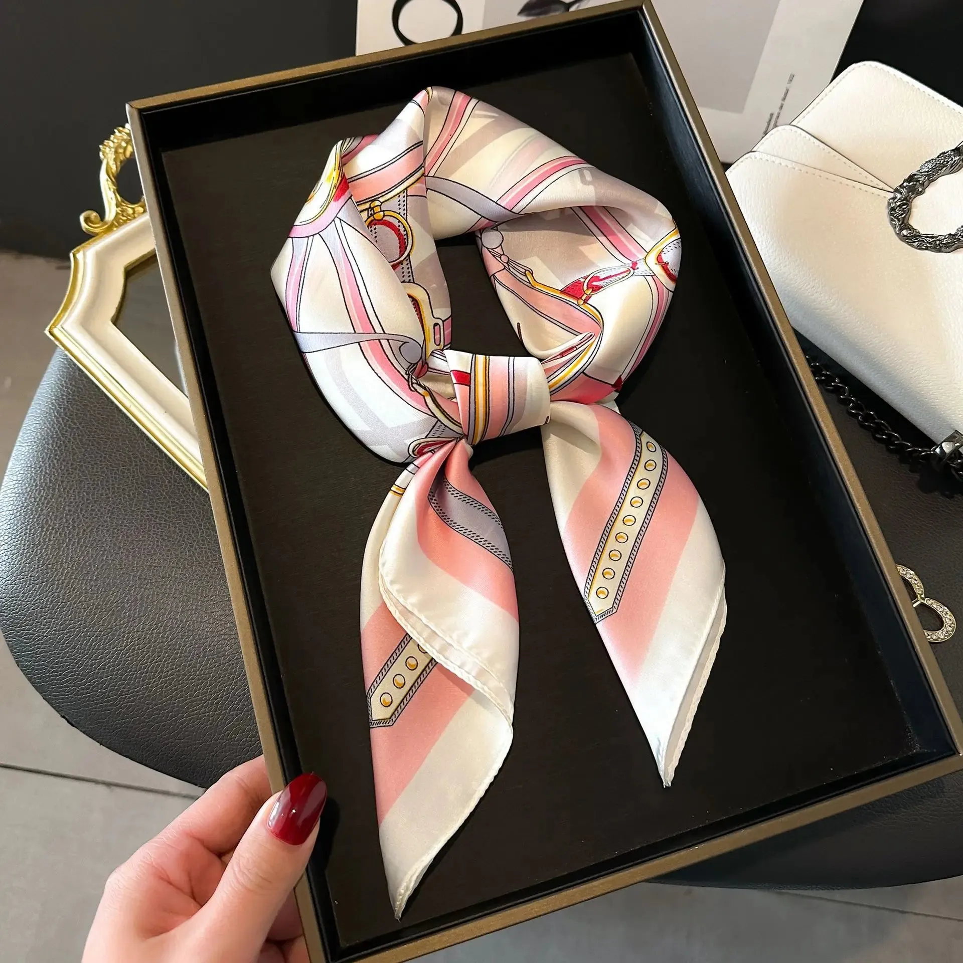 Square Soft Satin Neckerchief