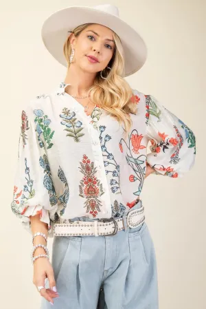 Summer Dream Floral Top