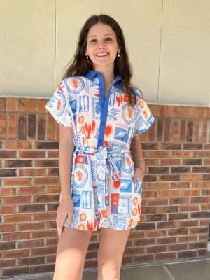 Umgee Beach Happy Romper