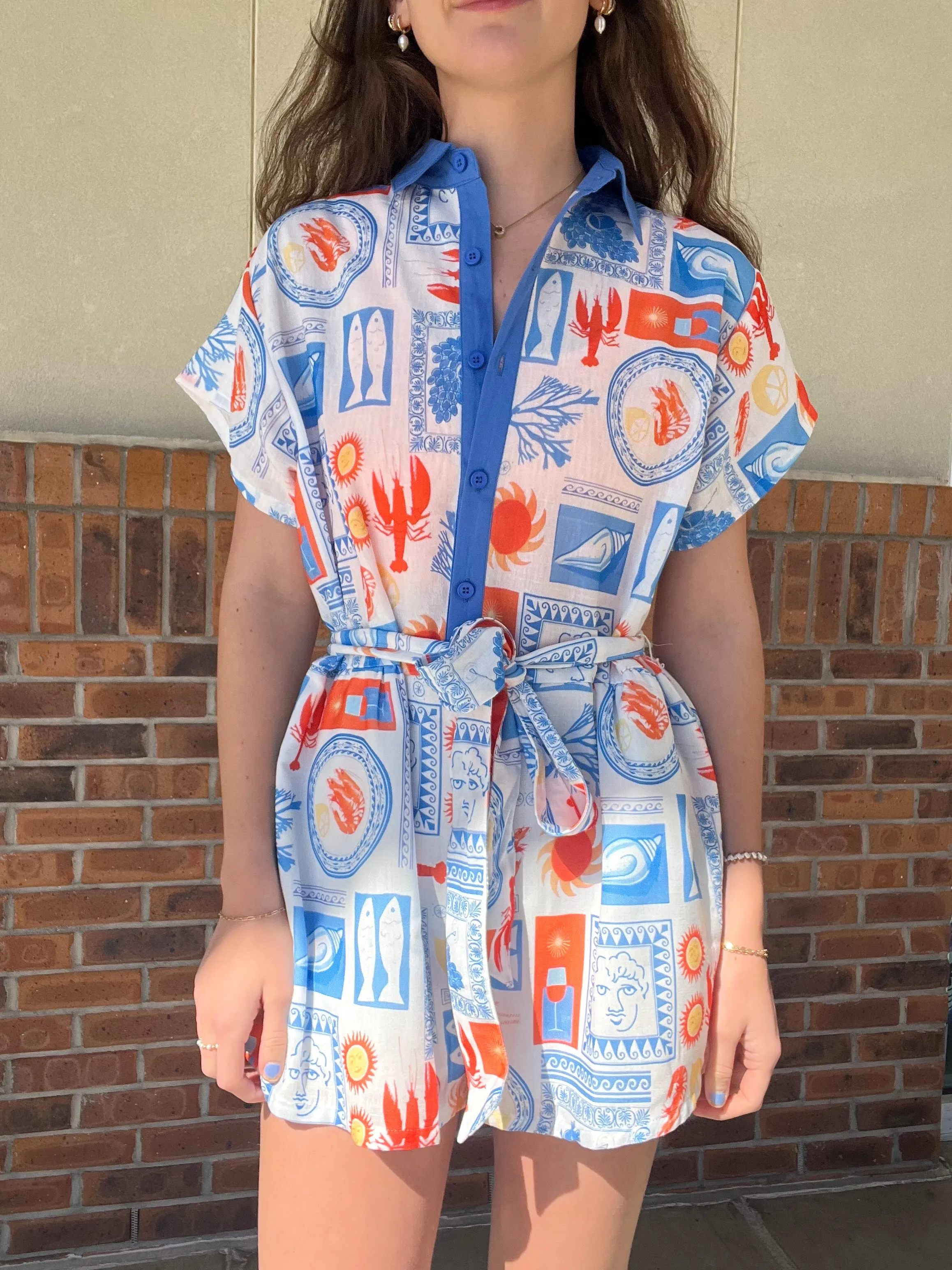 Umgee Beach Happy Romper