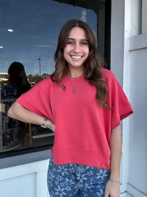 Umgee Buttery Blend Dolman Top