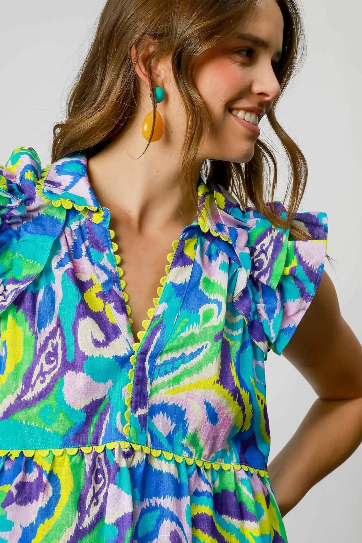 Umgee Feel the Frill Top