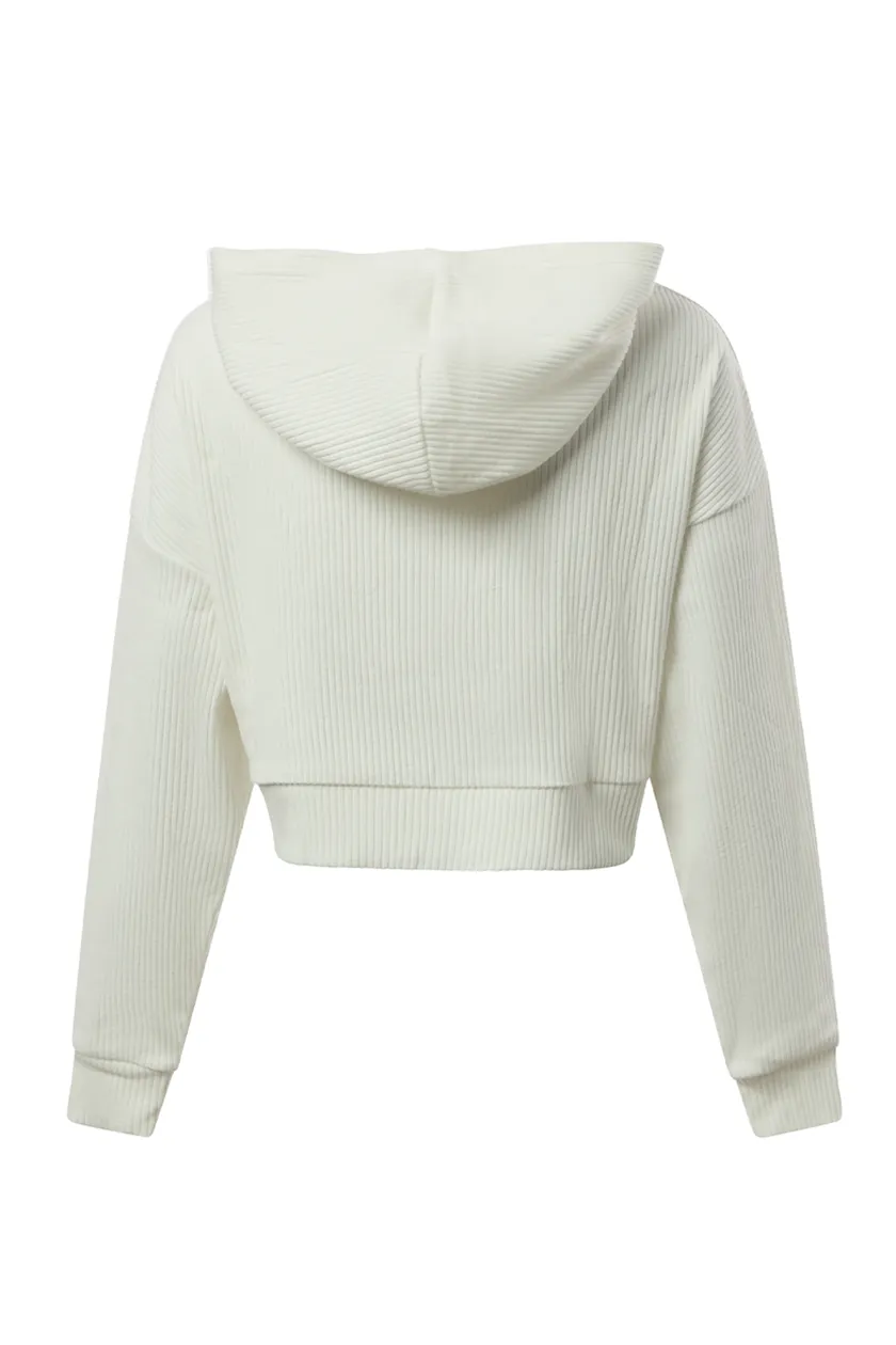 University of Oklahoma Warm-Up Cropped Hoodie