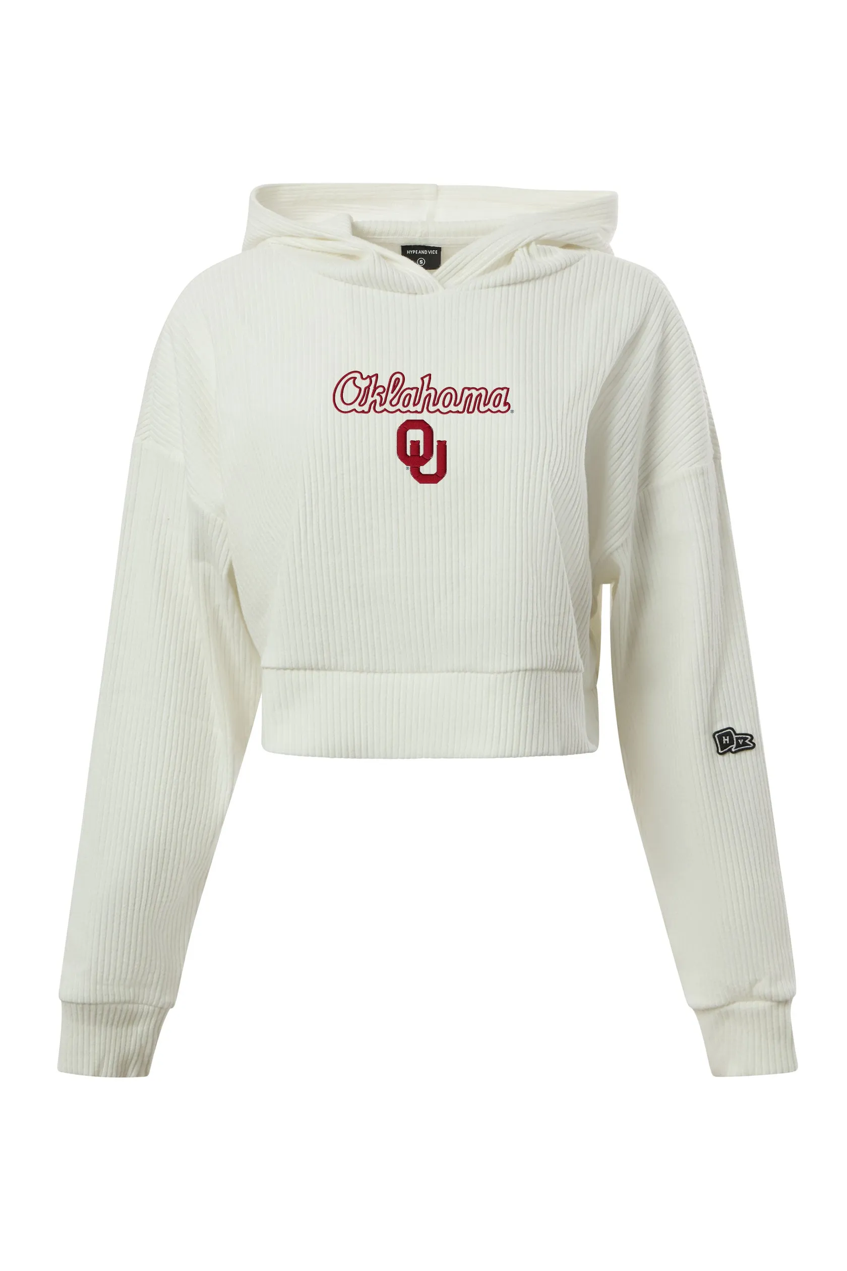 University of Oklahoma Warm-Up Cropped Hoodie